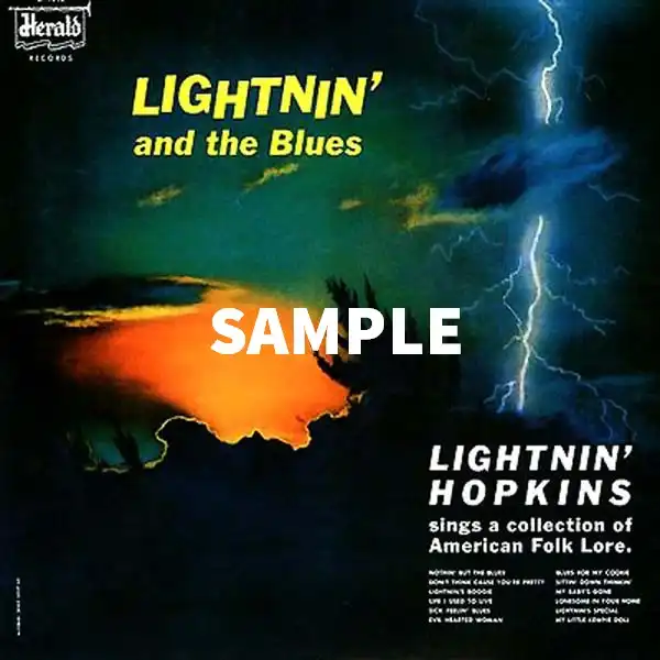 LIGHTNIN' HOPKINS / HOPKINS' SKY HOP