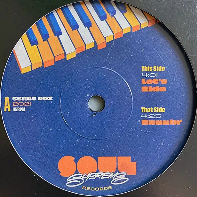 SOUL SUPREME  / LET'S RIDE ／ RUNNIN'
