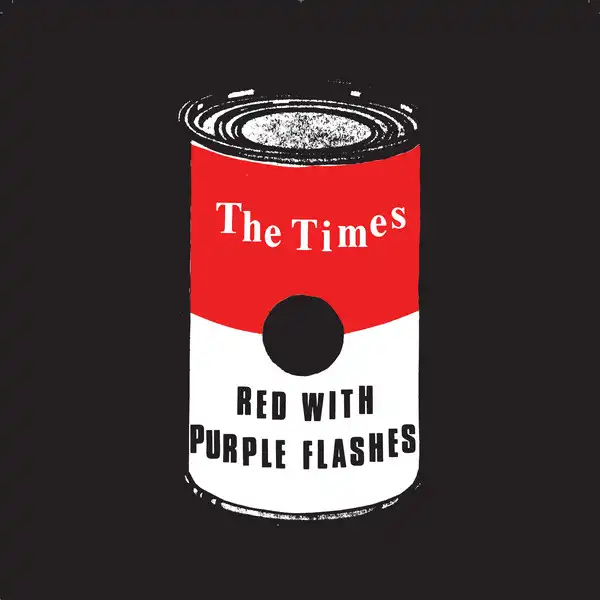 TIMES / RED WITH PURPLE FLASHES