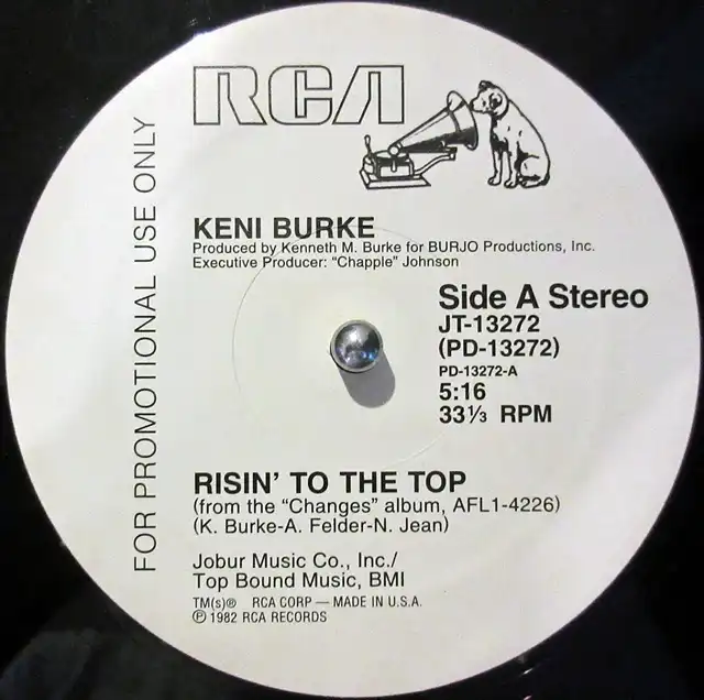 KENI BURKE / RISIN' TO THE TOP