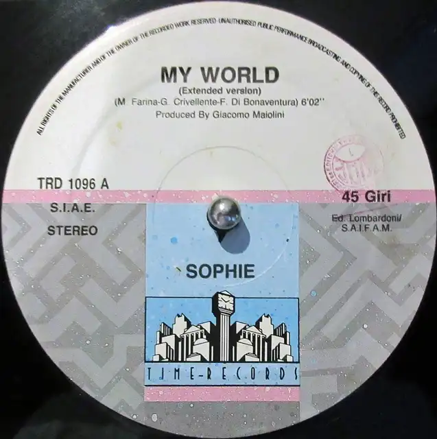 SOPHIE / MY WORLDΥʥ쥳ɥ㥱å ()