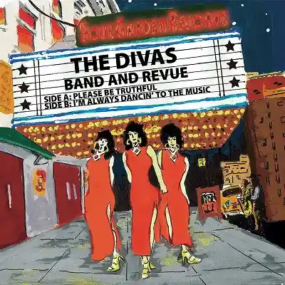 DIVAS / PLEASE BE TRUTHFUL ／ I'M ALWAYS DANCIN' TO THE MUSIC