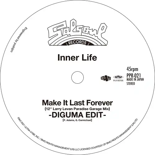 INNER LIFE / MAKE IT LAST FOREVER (12Υʥ쥳ɥ㥱å ()