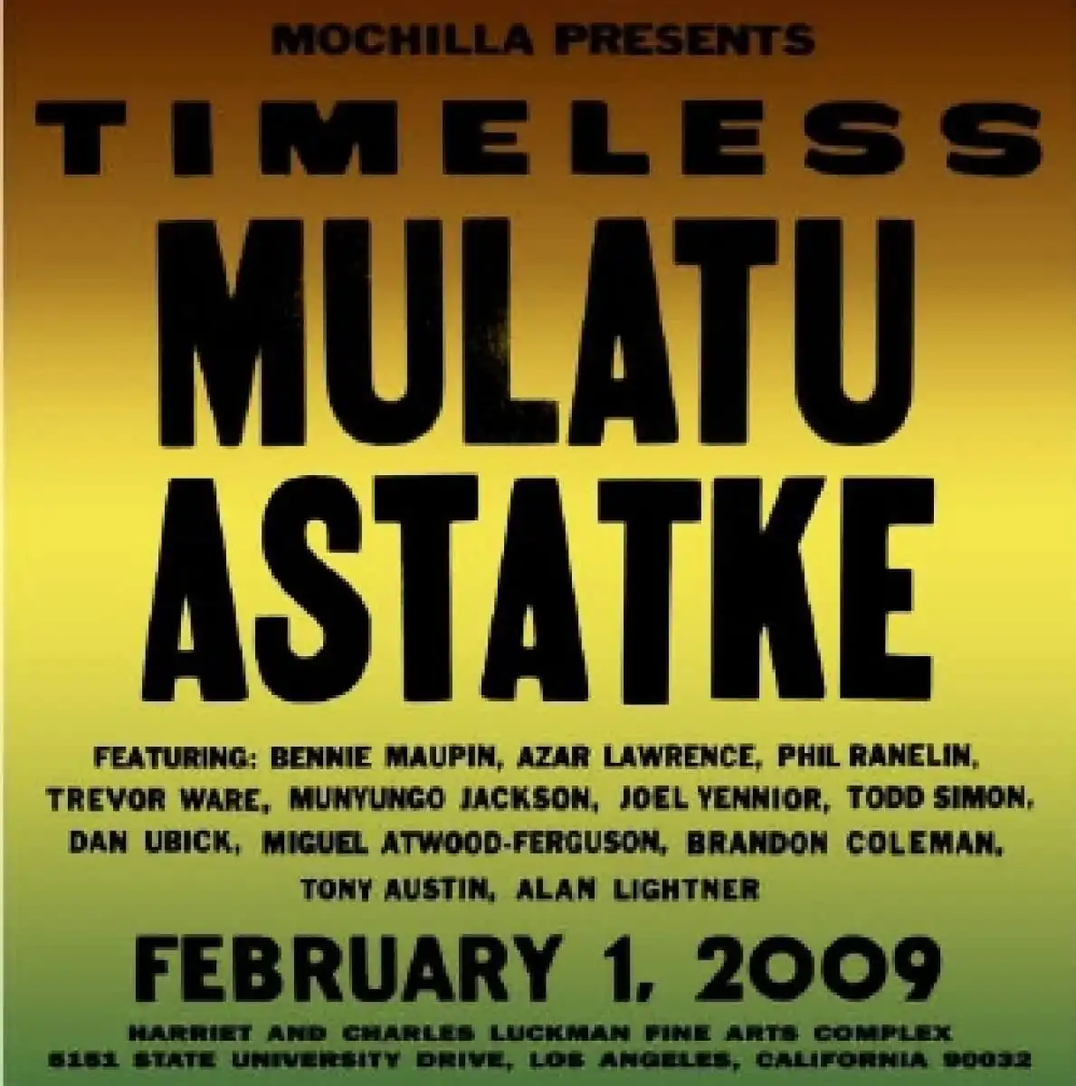 MULATU ASTATKE / MOCHILLA PRESENTS TIMELESS 