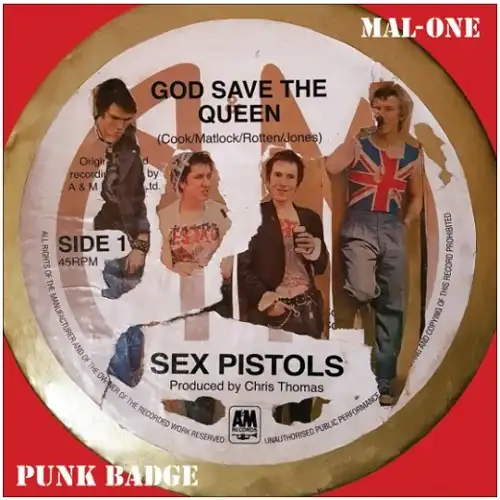 MAL-ONE / PUNK BADGE 