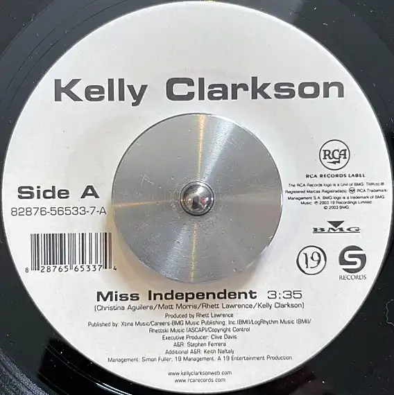 KELLY CLARKSON / MISS INDEPENDENT