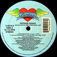 GEORGE KRANZ  / DIN DAA DAA '91 FEATURING DOUG LAZY