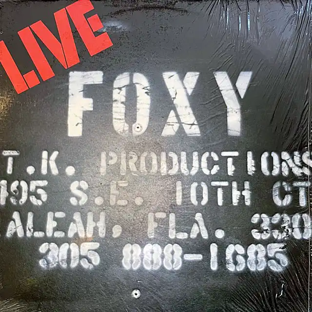 FOXY / LIVEΥʥ쥳ɥ㥱å ()