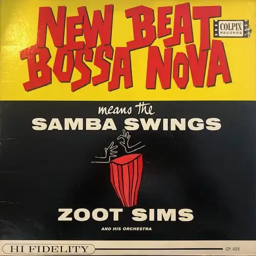 ZOOT SIMS AND HIS ORCHESTRA / NEW BEAT BOSSA NOVA