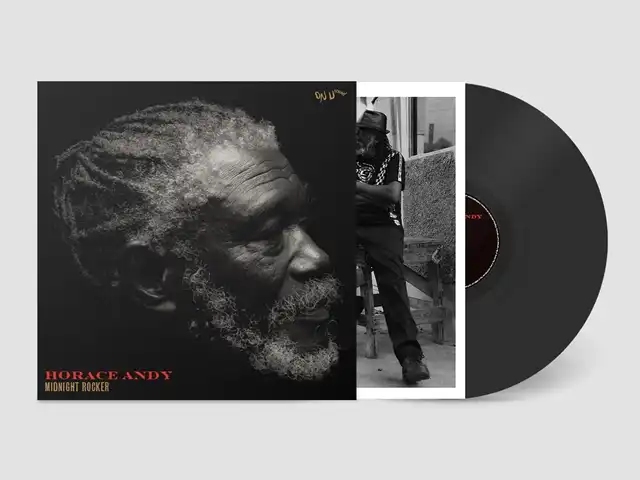 HORACE ANDY / MIDNIGHT ROCKER (BLACK VINYL)