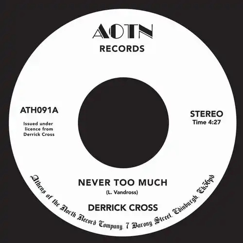 DERRICK CROSS / NEVER TOO MUCH