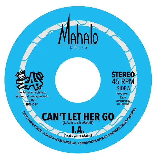 I.A. / CAN'T LET HER GO ／ LOVE ON THIS BEACH