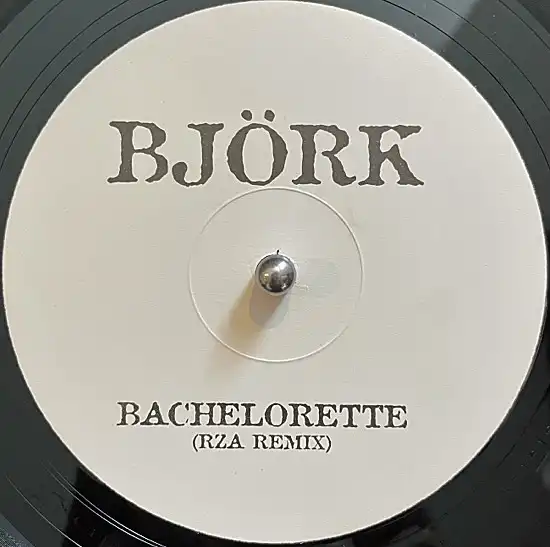 BJORK / BACHELORETTE (RZA MIXES & GROOVERIDER)のアナログレコードジャケット (準備中)