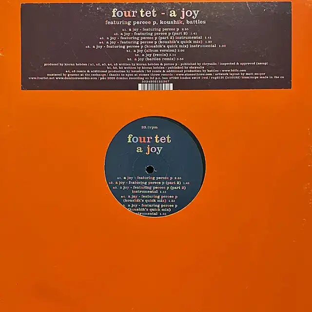 FOUR TET / A JOYΥʥ쥳ɥ㥱å ()