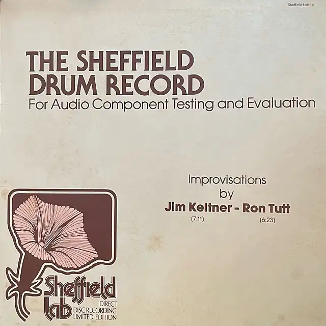 JIM KELTNER / RON TUTT / SHEFFIELD DRUM RECORD
