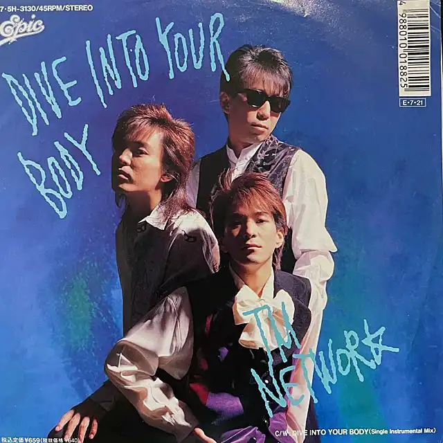 TM NETWORK / DIVE INTO YOUR BODY [7inch - 07・5H-3130