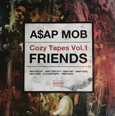 ASAP MOB / COZY TAPES VOL. 1: FRIENDSのアナログレコードジャケット