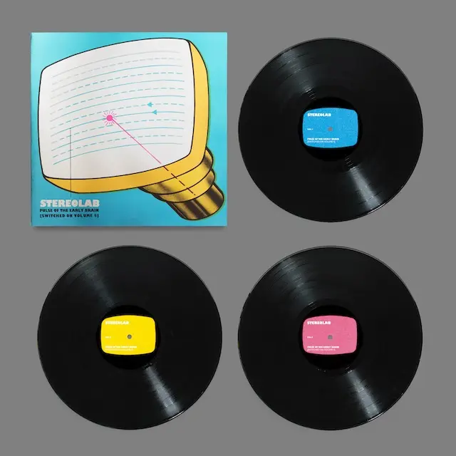 STEREOLAB / PULSE OF THE EARLY BRAIN [SWITCHED ON VOLUME 5] のアナログレコードジャケット