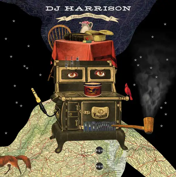 DJ HARRISON / TALES FROM THE OLD DOMINION のアナログレコードジャケット