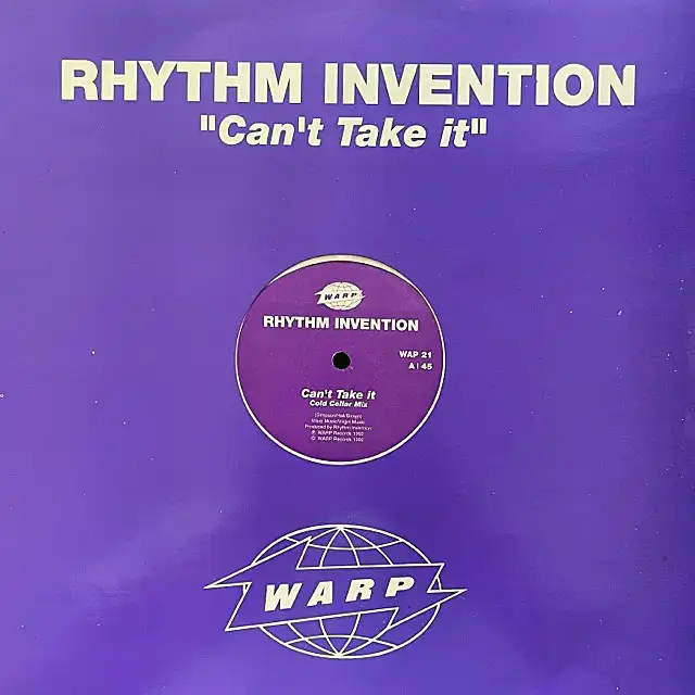 RHYTHM INVENTION / CAN'T TAKE IT