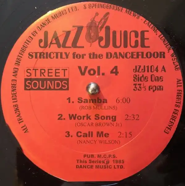 VARIOUS (JON LUCIEN, LOU RAWLS) / JAZZ JUICE VOL. 4