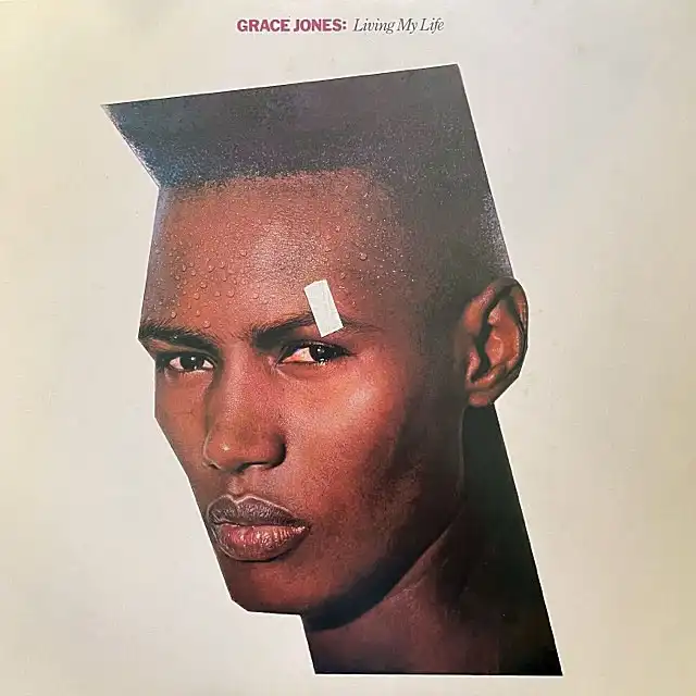 GRACE JONES / LIVING MY LIFEのアナログレコードジャケット