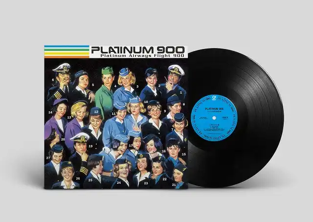PLATINUM 900 / プラチナム航空900便のアナログレコードジャケット (準備中)