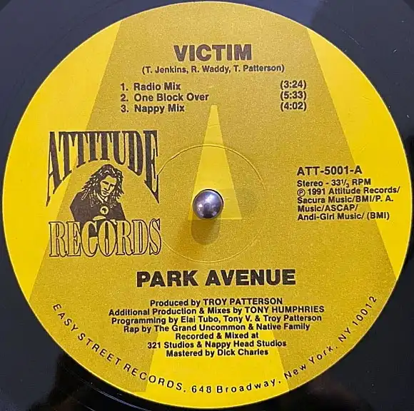 PARK AVENUE / VICTIM