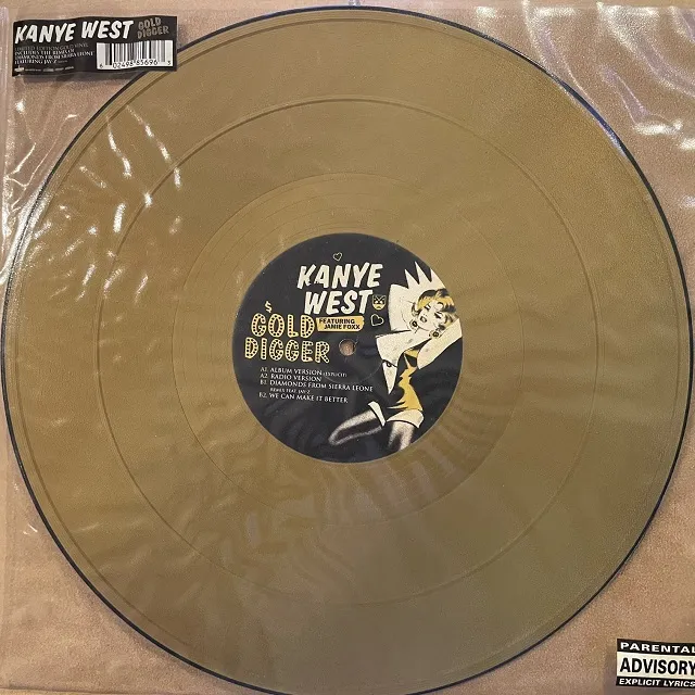 KANYE WEST / GOLD DIGGER (GOLD VINYL)