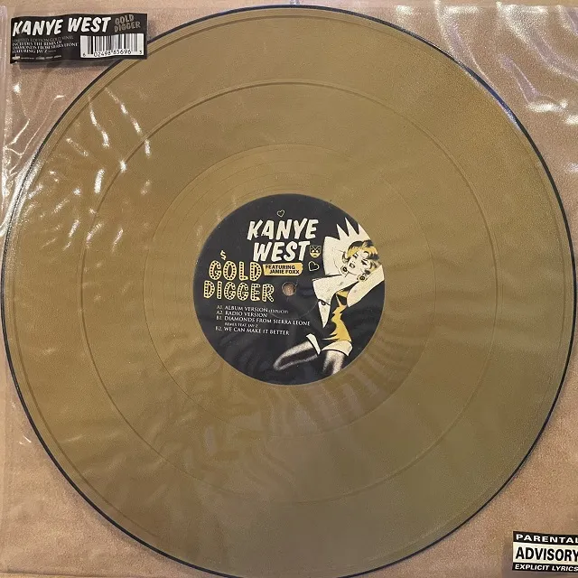 KANYE WEST / GOLD DIGGER (GOLD VINYL)Υʥ쥳ɥ㥱å ()