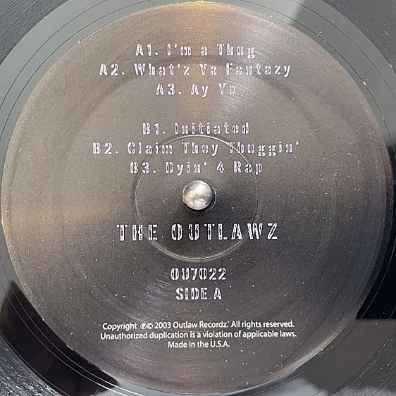 OUTLAWZ / I'M A THUGΥʥ쥳ɥ㥱å ()