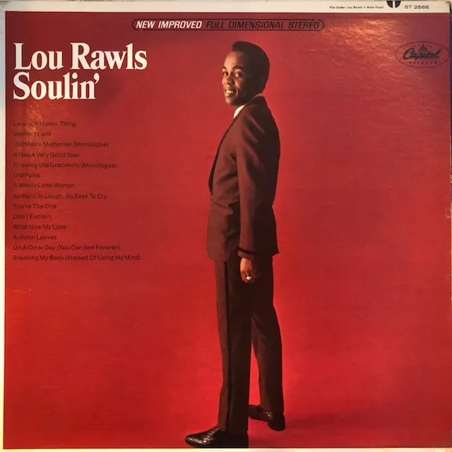 LOU RAWLS / SOULIN'のアナログレコードジャケット (準備中)
