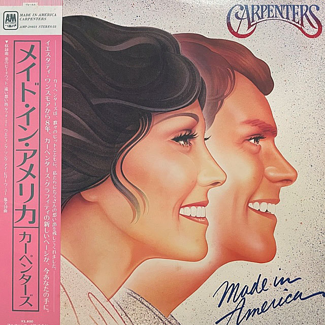 CARPENTERS / MADE IN AMERICAΥʥ쥳ɥ㥱å ()