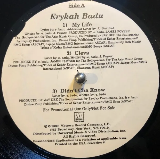 ERYKAH BADU / MAMA'S GUN (ALBUM SAMPLER)Υʥ쥳ɥ㥱å ()