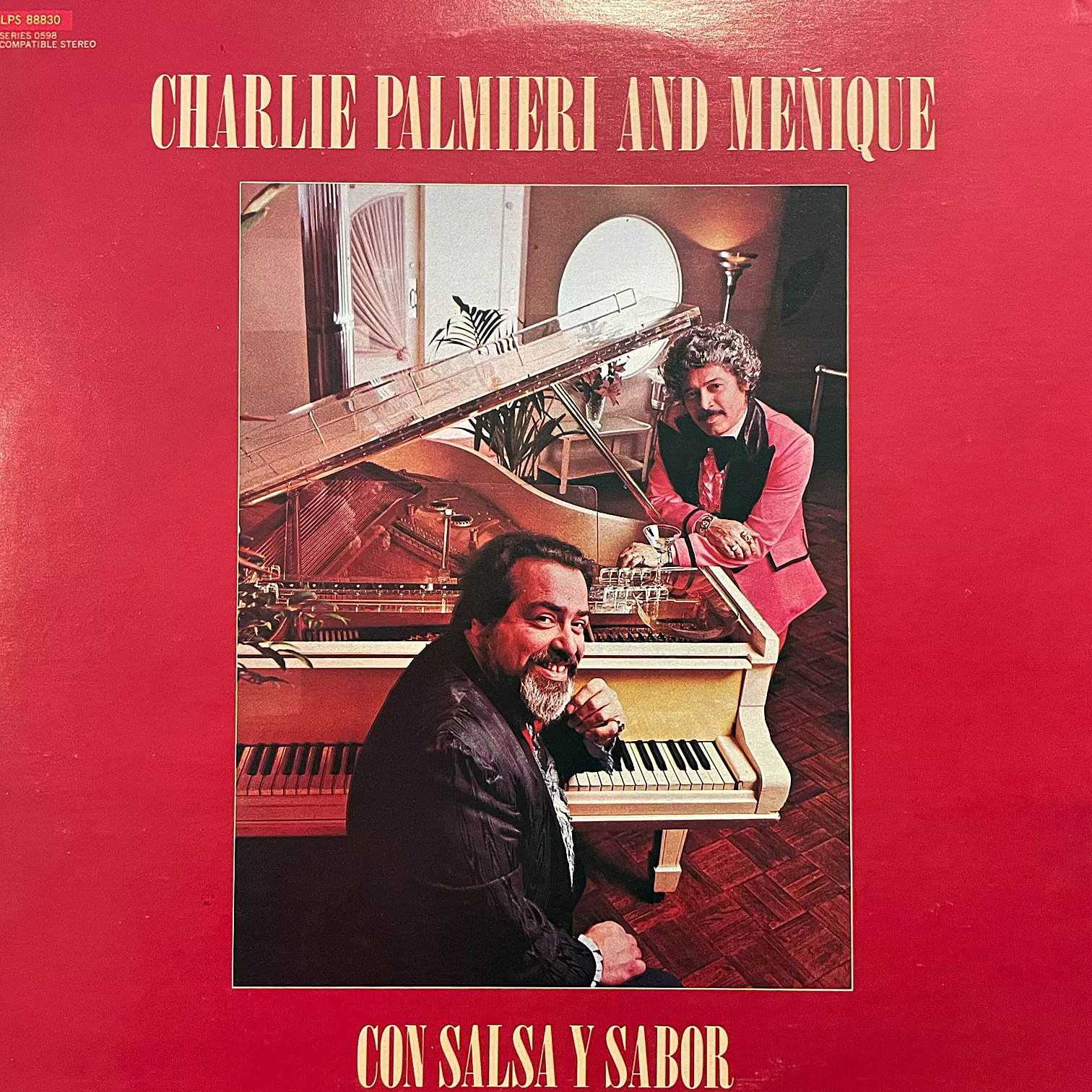 CHARLIE PALMIERI AND MENIQUE / CON SALSA Y SABOR