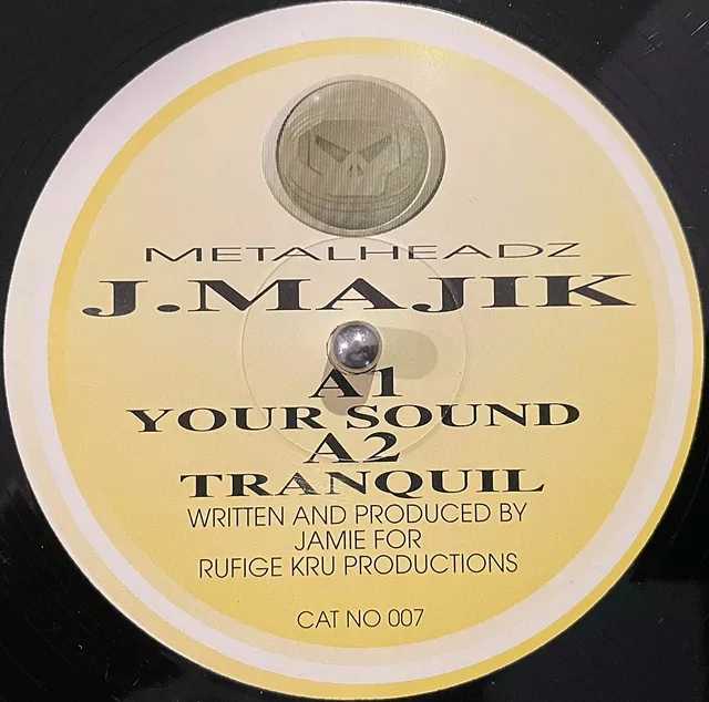 J.MAJIK / YOUR SOUND ／ TRANQUILのアナログレコードジャケット (準備中)