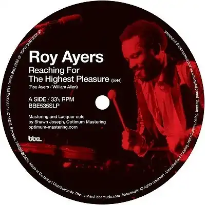 ROY AYERS / REACHING THE HIGHEST PLEASUREのアナログレコードジャケット (準備中)
