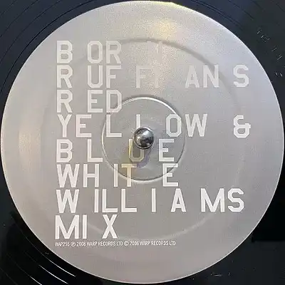 BORN RUFFIANS / REMIXESのアナログレコードジャケット