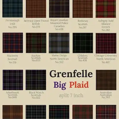 GRENFELLEANA GABRIELA / BIG PLAIDCAPA DE REVISTA