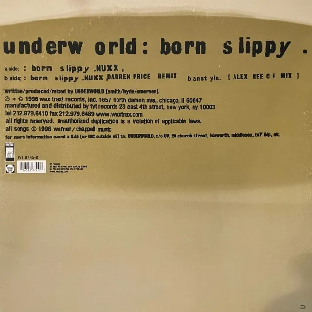 UNDERWORLD / BORN SLIPPYΥʥ쥳ɥ㥱å ()