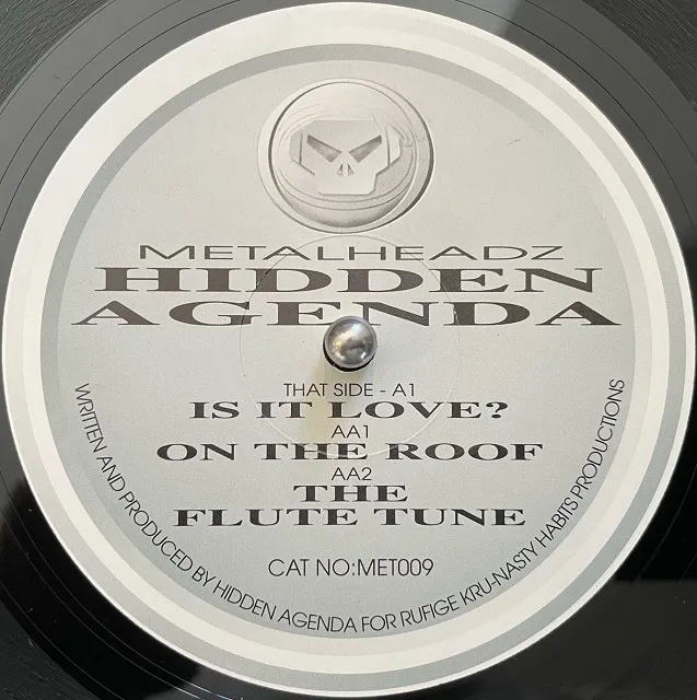 HIDDEN AGENDA / IS IT LOVE? ／ ON THE ROOF / FLUTE TUNE