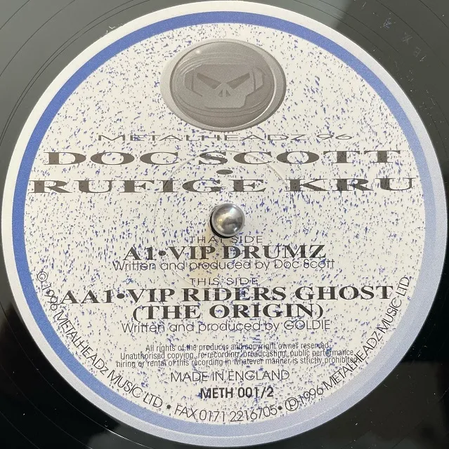 DOC SCOTT ／ RUFIGE KRU / VIP DRUMZ ／ VIP RIDERS GHOST (THE ORIGIN)