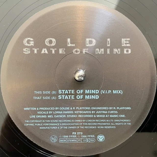 GOLDIE / STATE OF MIND