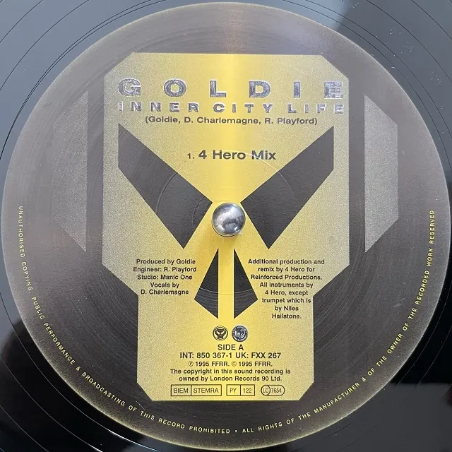 GOLDIE / INNER CITY LIFE (4 HERO MIX)