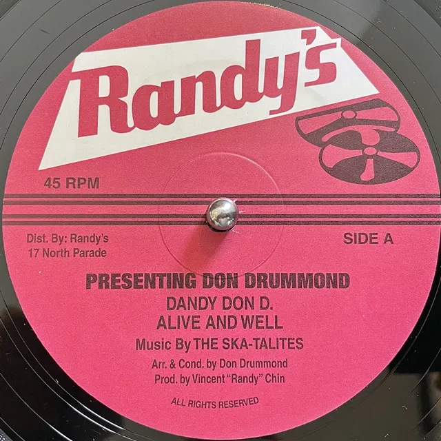 DON DRUMMOND ／ SKA-TALITES / PRESENTING DON DRUMMOND
