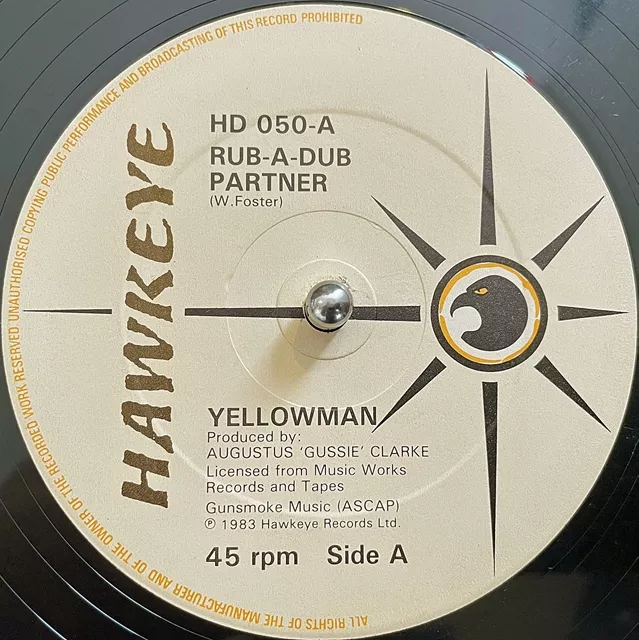 YELLOWMAN / RUB-A-DUB PARTNER  THIS OLD MAN