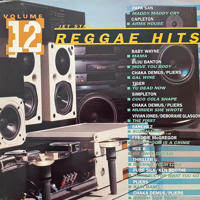 VARIOUS (CHAKA DEMUS、PURE SILK) / REGGAE HITS VOLUME 12