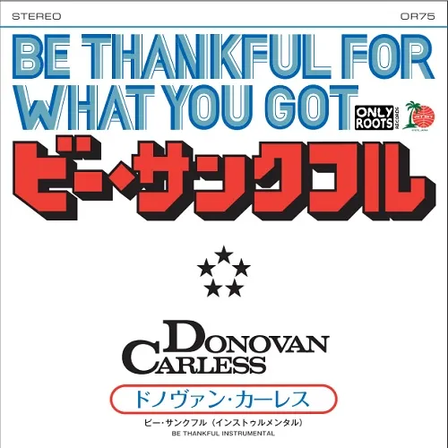 DONOVAN CARLESS / BE THANKFUL (2023REPRESSˤΥʥ쥳ɥ㥱å ()