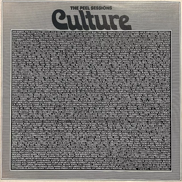 CULTURE / PEEL SESSIONSΥʥ쥳ɥ㥱å ()