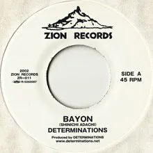 DETERMINATIONS / BAYONのアナログレコードジャケット (準備中)